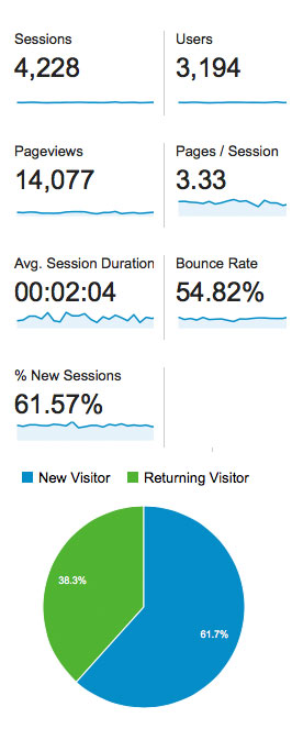 Visitor Bounce Rate