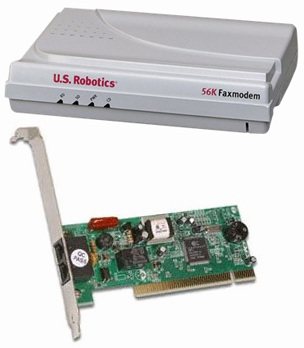 us robotics 56k dial up modems