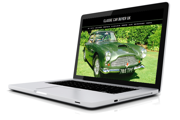 Classic Car Website Design